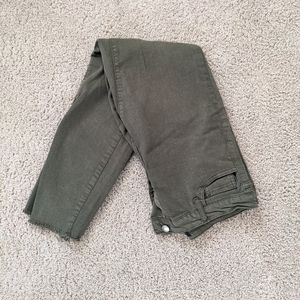 Cello Army Green Jegging